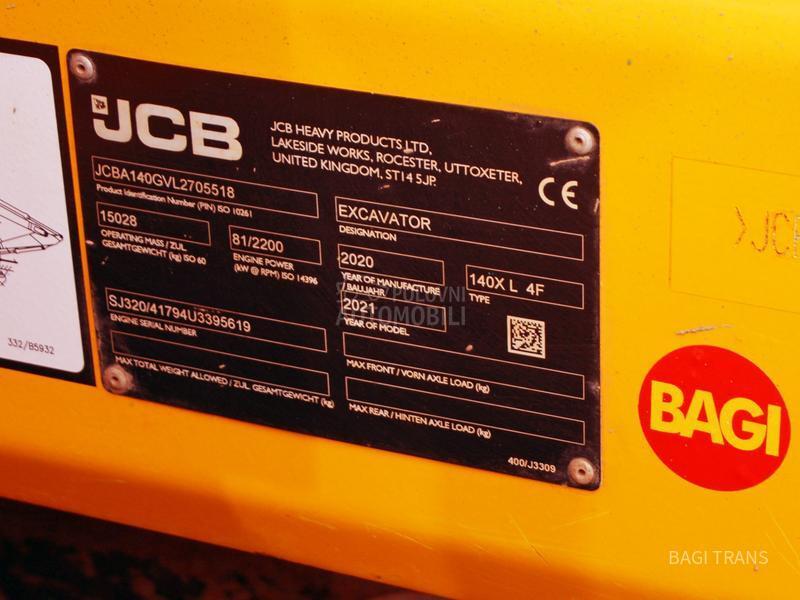 JCB 140XL 4F