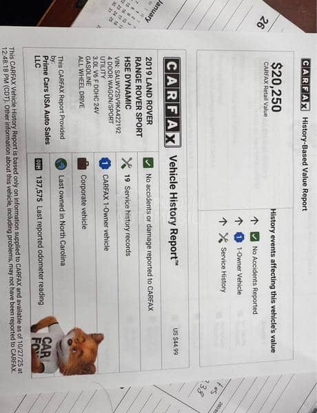 Land Rover Range Rover Sport 