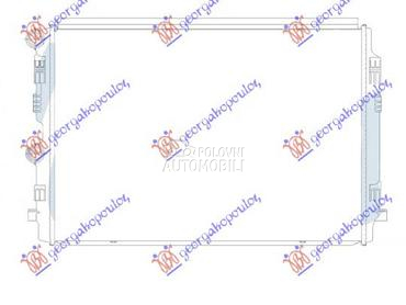 HLADNJAK MOTORA 1.0TSI/1.5TSI za Volkswagen Polo od 2021. do 2025. god.