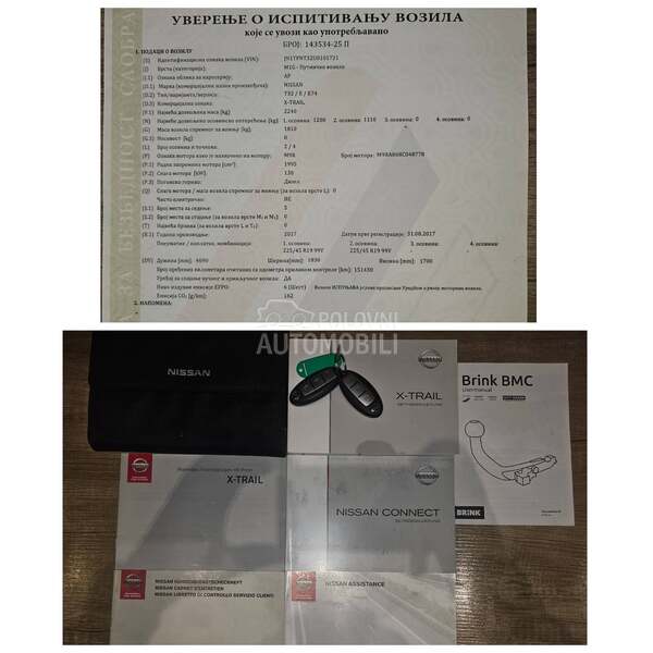 Nissan X-Trail 2.0Dci 4WD TEKNA CH