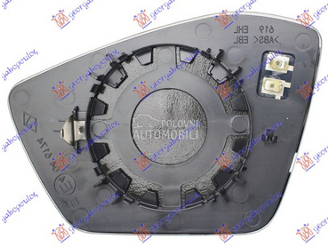 STAKLO RETROVIZORA SA GREJACEM za Škoda Octavia od 2020. do 2025. god.