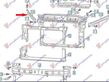 OKVIR FARA za Škoda Kodiaq od 2016. do 2021. god.