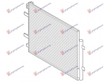 HLADNJAK KLIME (582x474) za Škoda Enyaq od 2020. do 2025. god.