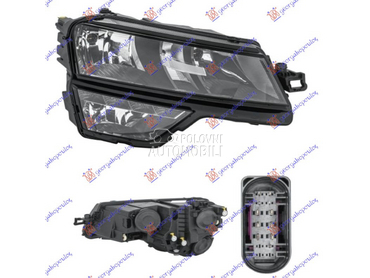 FAR ELEKTRICNI (H7/H8) SA LED za Škoda Karoq od 2017. do 2021. god.