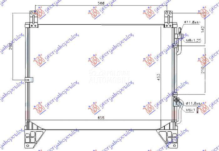 HLADNJAK KLIME 2.9 TD DIZEL (6