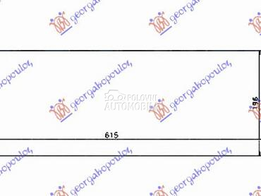 HLADNJAK INTERKULERA 2.0 Xdi D za SsangYong Kyron od 2009. do 2014. god.