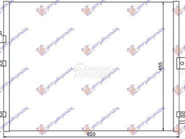 HLADNJAK KLIME 2.0 Xdi DIZEL ( za SsangYong Rexton od 2004. do 2010. god.