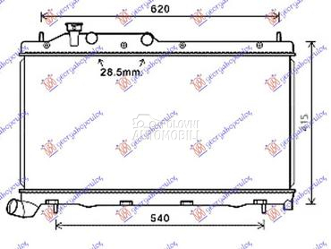 HLADNJAK MOTORA 2.0 DIZEL (34x za Subaru Forester od 2008. do 2012. god.