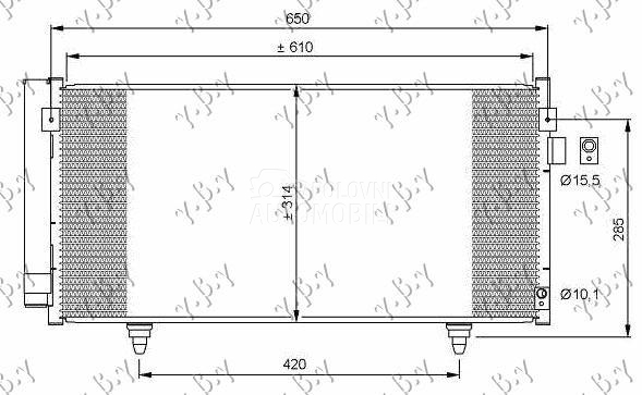 HLADNJAK KLIME BENZIN/DIZEL (6
