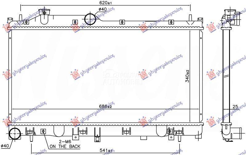 HLADNJAK MOTORA 2.0 BENZIN (34