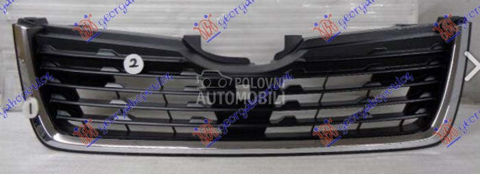 PVC MASKA DONJA CRNA (HROM LAJ