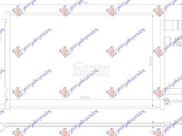 HLADNJAK KLIME 1.6/2.0 BENZIN za Subaru Impreza od 2017. do 2023. god.