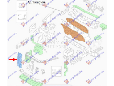 ZASTITA MOTORA BOCNA (1.3 DDiS za Suzuki Swift od 2014. do 2017. god.