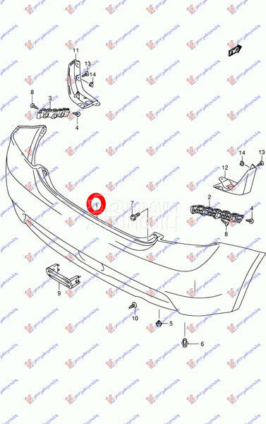 ZADNJI BRANIK PM (B KVALITET)