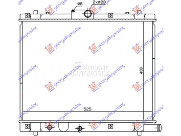 HLADNJAK MOTORA 1.3 DDiS (MAN) za Suzuki Swift od 2014. do 2017. god.
