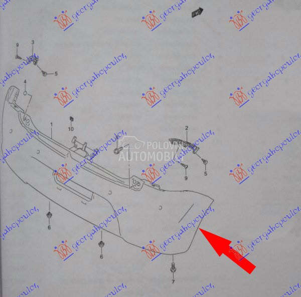 ZADNJI BRANIK (BEZ MAGLENKI) (