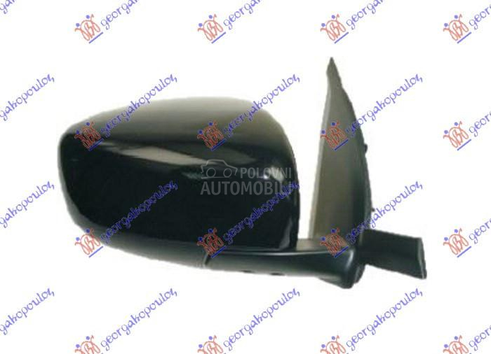 RETROVIZOR MEHANICKI CRNI (KON