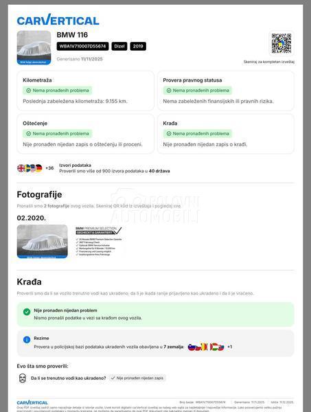 BMW 116 m-sport/AUT/led/kam