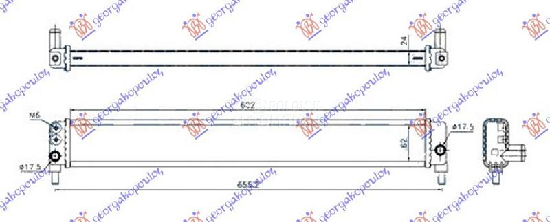HLADNJAK MOTORA DODATNI 1.8 (6