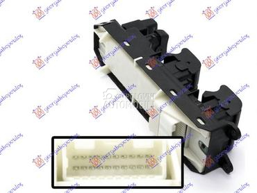 PREKIDAC U PREDNJIM VRATIMA (4 za Toyota Land Cruiser od 2015. do 2025. god.