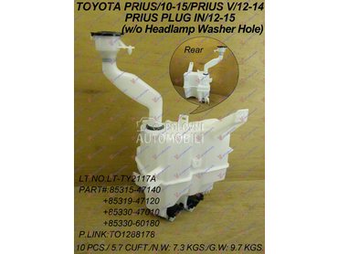 POSUDA ZA TECNOST BRISACA (SA za Toyota Prius od 2009. do 2012. god.