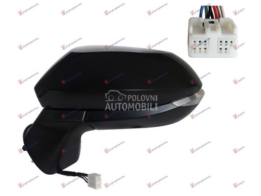 RETROVIZOR ELEKTRICNI SA GREJA za Toyota Yaris Cross od 2021. do 2025. god.