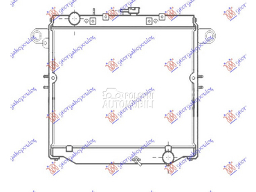 HLADNAK MOTORA 4.2TD DIZEL (MA za Toyota Land Cruiser od 1998. do 2025. god.