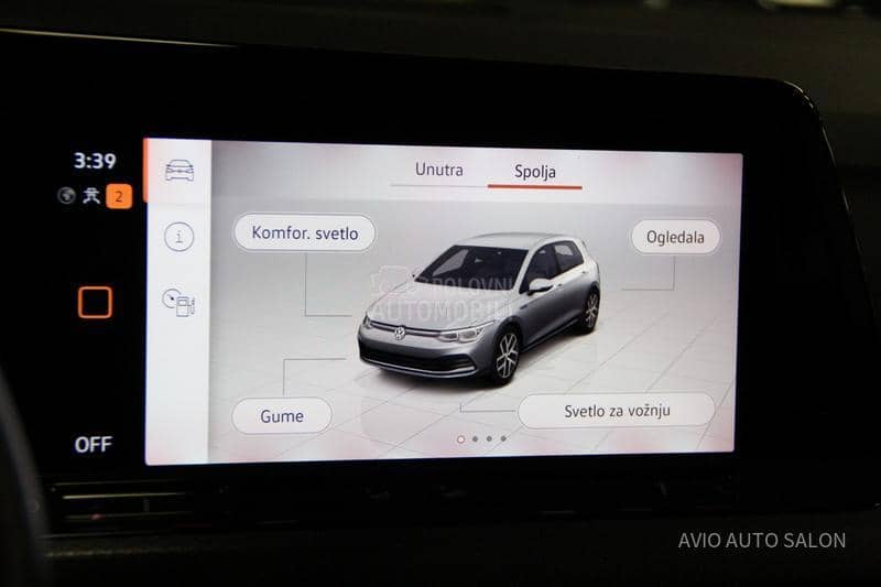 Volkswagen Golf 8 RATA OD194/CNG DSG