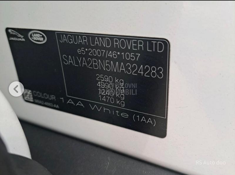 Land Rover Range Rover Velar 2.0D I4 S 4WD AUTO