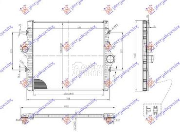 HLADNJAK INTERKULERA 2.8 DIZEL za Toyota Land Cruiser od 2017. do 2024. god.