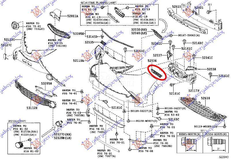 NOSAC PREDNJEG BRANIKA BOCNI P