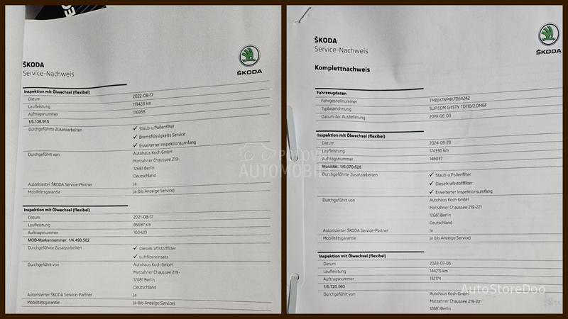 Škoda Superb 2.0 TDI