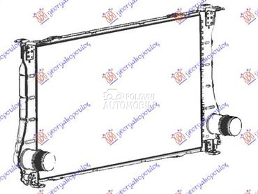 HLADNJAK INTERKULERA 1.6 D4D D za Toyota Avensis od 2015. do 2025. god.