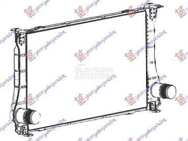 HLADNJAK INTERKULERA 1.6 D4D D za Toyota Verso od 2013. do 2025. god.