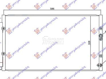 HLADNJAK KLIME 2.0i BENZIN MAN za Toyota GT86 od 2012. do 2025. god.