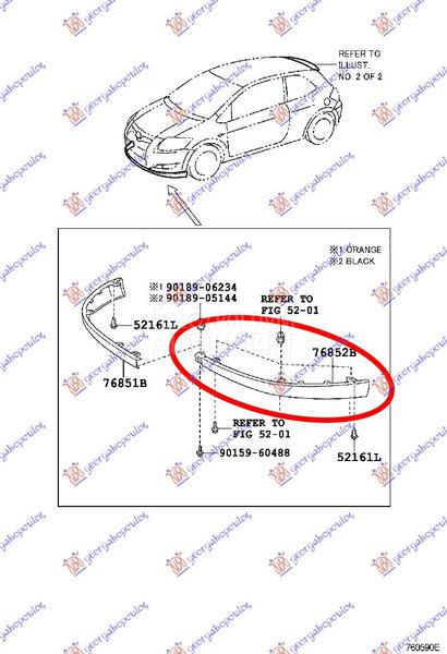 SPOJLER PREDNJEG BRANIKA