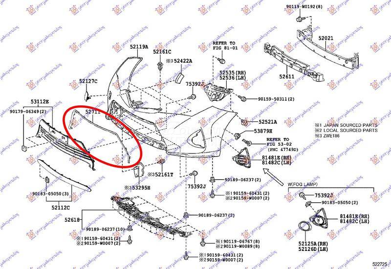 OKVIR CENTRALNE RESETKE CRNI