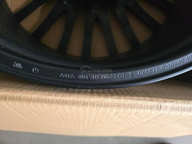 Aluminijumske felne original mercedes g 22" 5 x 130
