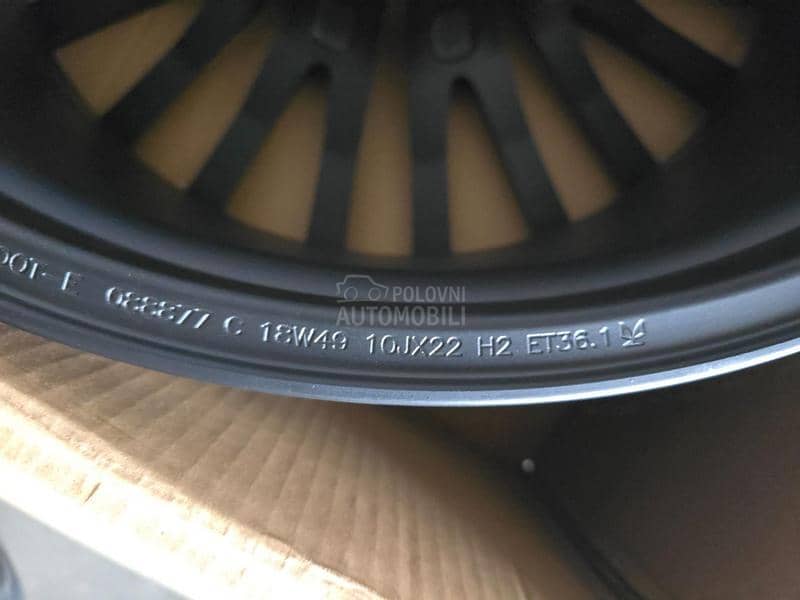 Aluminijumske felne original mercedes g 22" 5 x 130