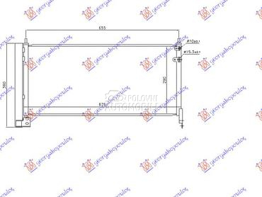 HLADNJAK KLIME 1.8 HIBRID (AUT za Toyota Auris od 2012. do 2015. god.