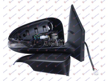 RETROVIZOR ELEKTRICNI SA GREJA za Toyota Auris od 2012. do 2015. god.
