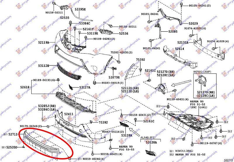 SPOJLER PREDNJEG BRANIKA SA HR