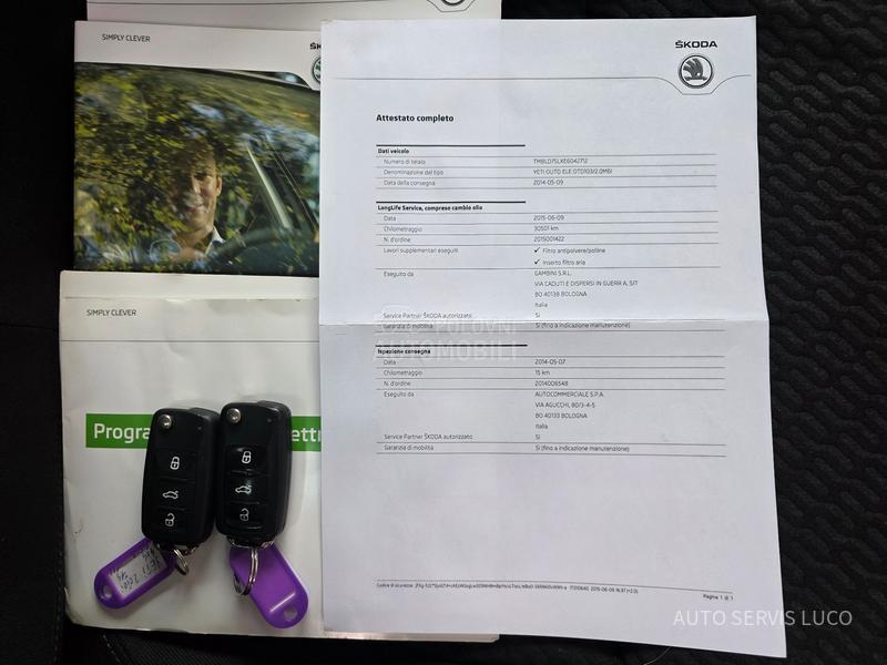 Škoda Yeti 2.0 TDI 4x4