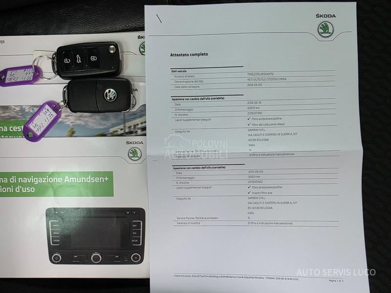 Škoda Yeti 2.0 TDI 4x4