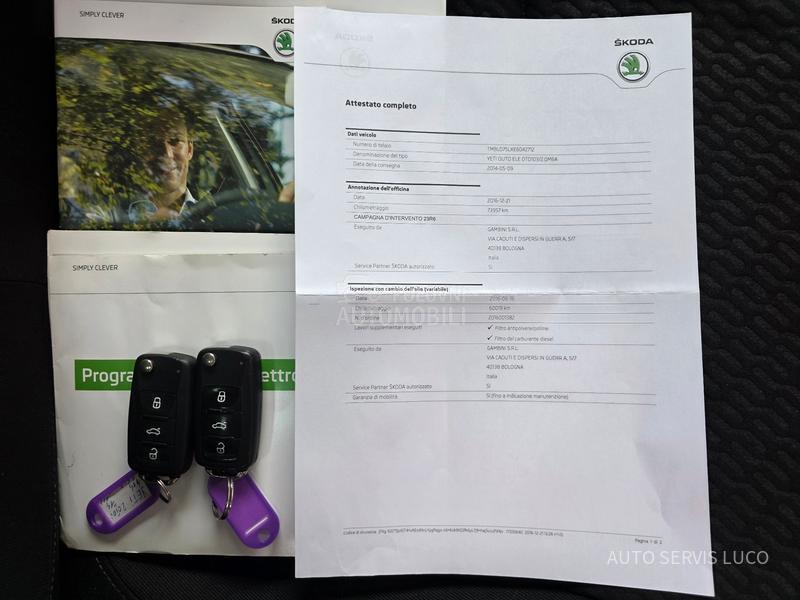 Škoda Yeti 2.0 TDI 4x4