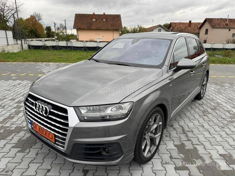 Audi Q7 3.0TDI Sline 7sed