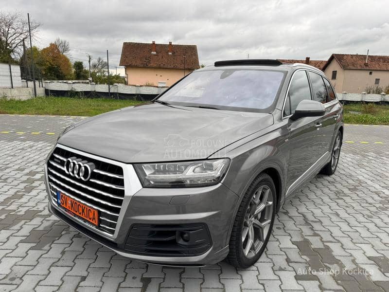Audi Q7 3.0TDI Sline 7sed