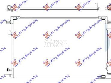 HLADNJAK KLIME 2.0/2.5 BENZIN za Toyota RAV 4 od 2019. do 2025. god.