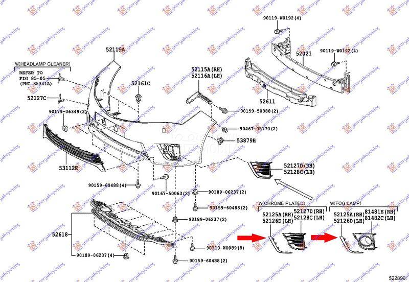 LAJSNA RESETKE PREDNJEG BRANIK