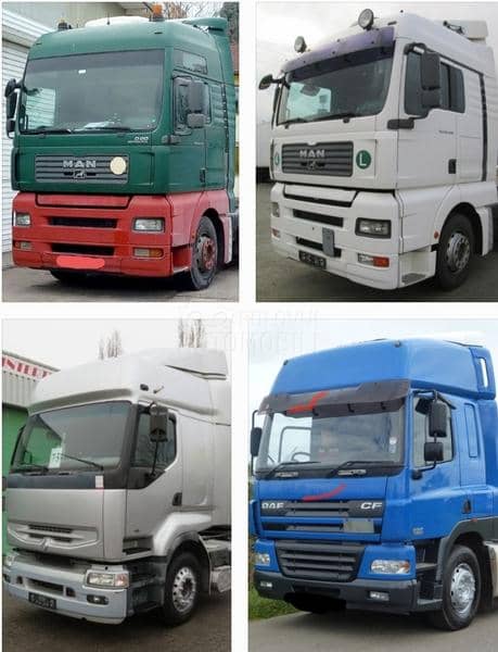 Man TGA Daf CF Renault DCI